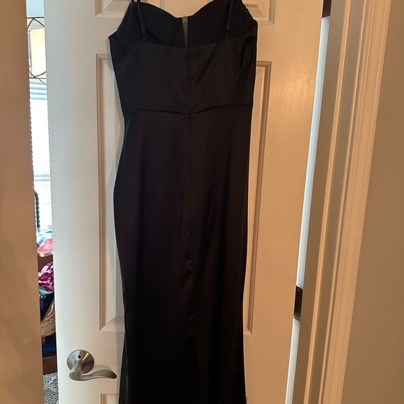 blondie nites black dress Blondie Nites Tulle Black and Gold Embellished Mini Dress – Luscious  Boutique main image 1